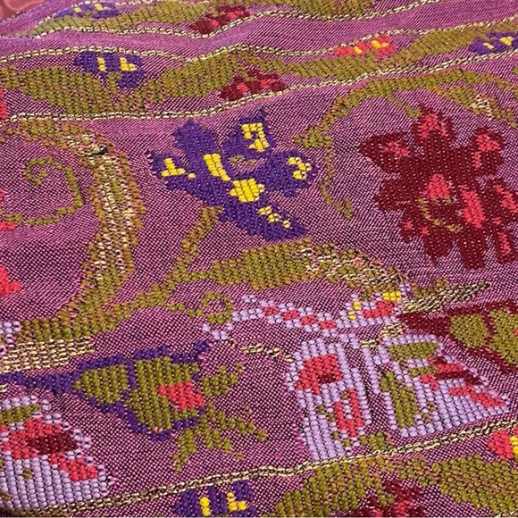 Vintage Levantis Nikis 3- Athens 1960s Embroidered Maxi Dress Rare - Picture 6 of 15